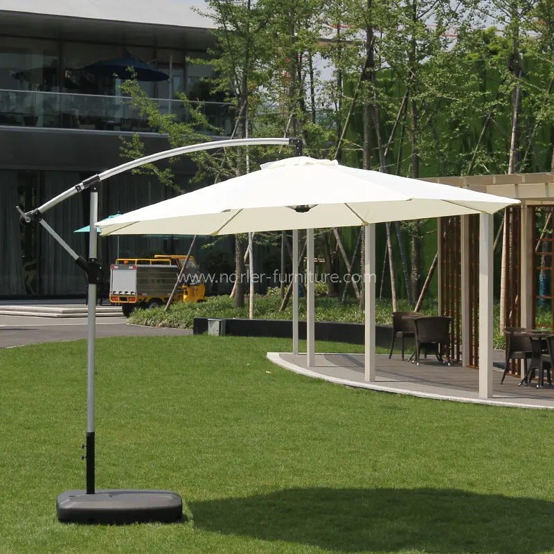 Co sprawia, że ​​aluminiowy parasol ze szczotkowanego banana firmy Norler jest najlepszym rozwiązaniem zapewniającym cień do życia na świeżym powietrzu?