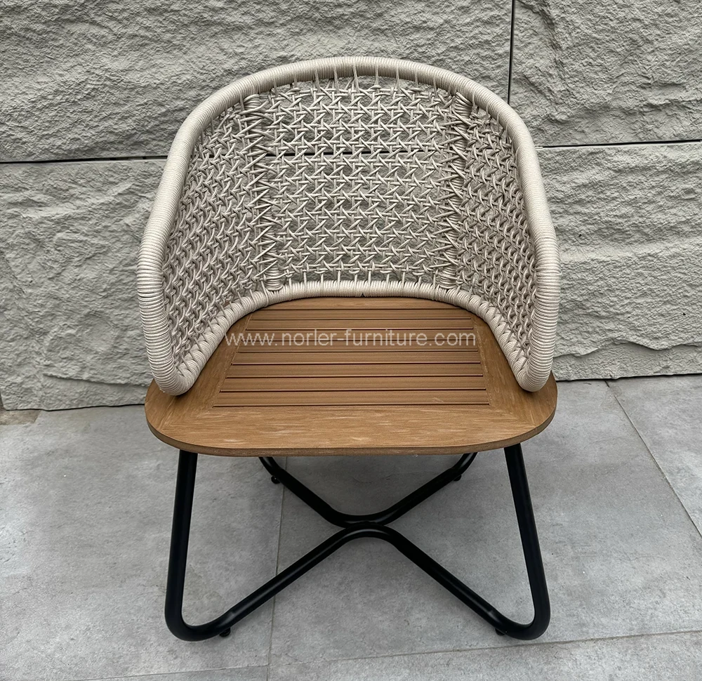 Outdoor Aluminum Frame PE Rattan Garden Set