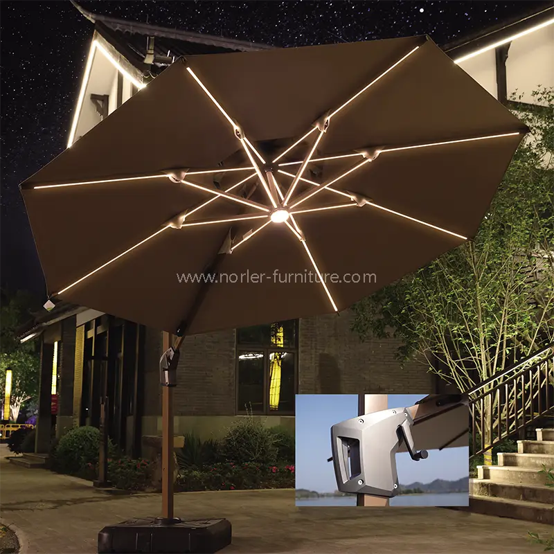 Wielofunkcyjny wodoodporny parasol rzymski
